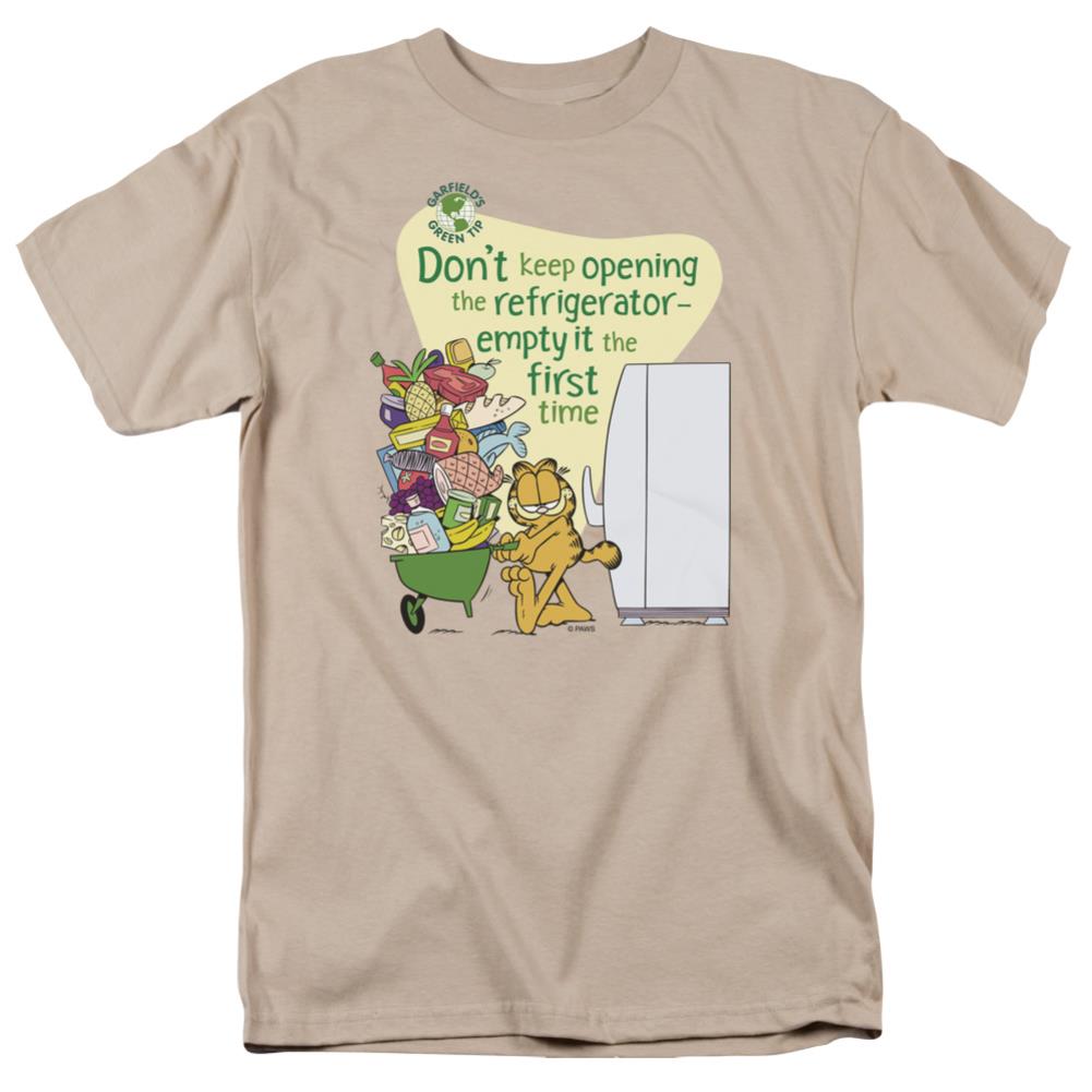 Garfield Empty It Men's 18/1 Cotton Short-Sleeve T-Shirt
