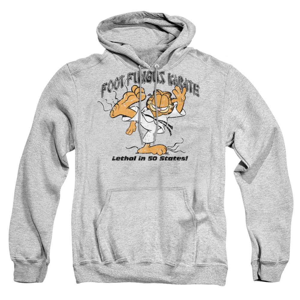 Garfield Foot Fungus Karate Men's Pull-Over 75 25 Poly Hoodie