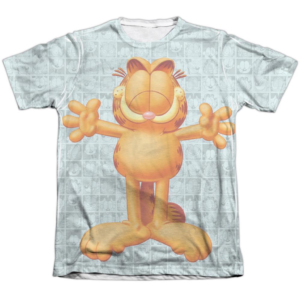 Garfield Free Hugs Men's Regular Fit Poly Cotton Short-Sleeve T-Shirt