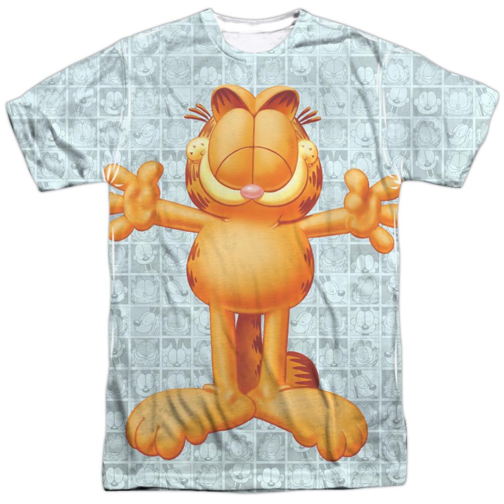 Garfield Free Hugs Men's Regular Fit Polyester Short-Sleeve T-Shirt