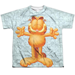 Garfield Free Hugs Youth Regular Fit Poly Short-Sleeve T-Shirt