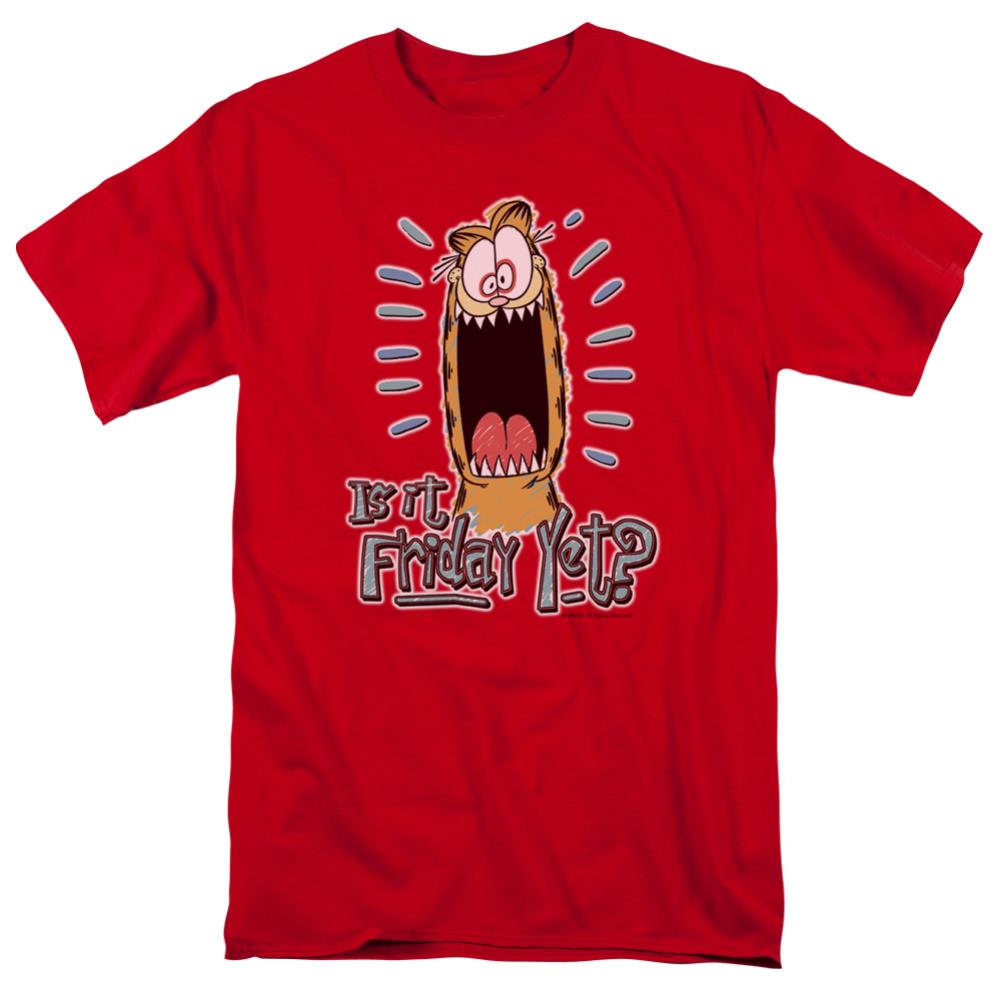 Garfield Friday Men's 18/1 Cotton Short-Sleeve T-Shirt