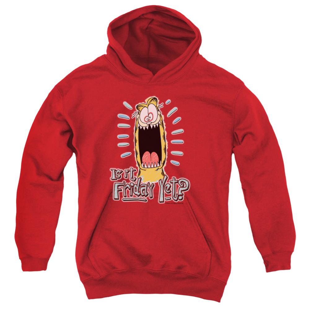 Garfield Friday Youth Cotton Poly Pull-Over Hoodie