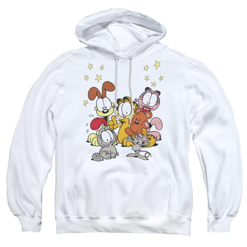 Garfield Friends Are Best Men's Pull-Over 75 25 Poly Hoodie