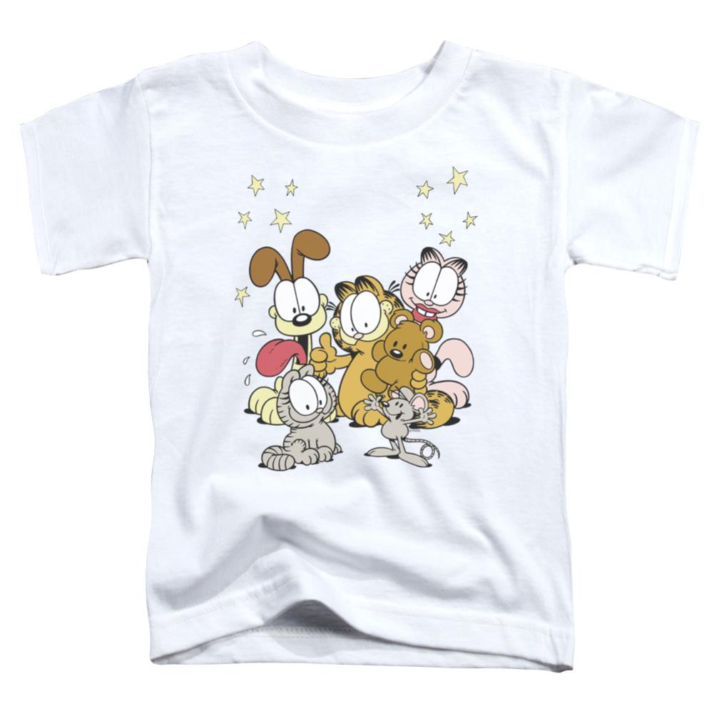 Garfield Friends Are Best Toddler 18/1 Cotton Short-Sleeve T-Shirt