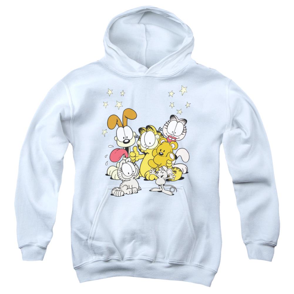 Garfield Friends Are Best Youth Cotton Poly Pull-Over Hoodie