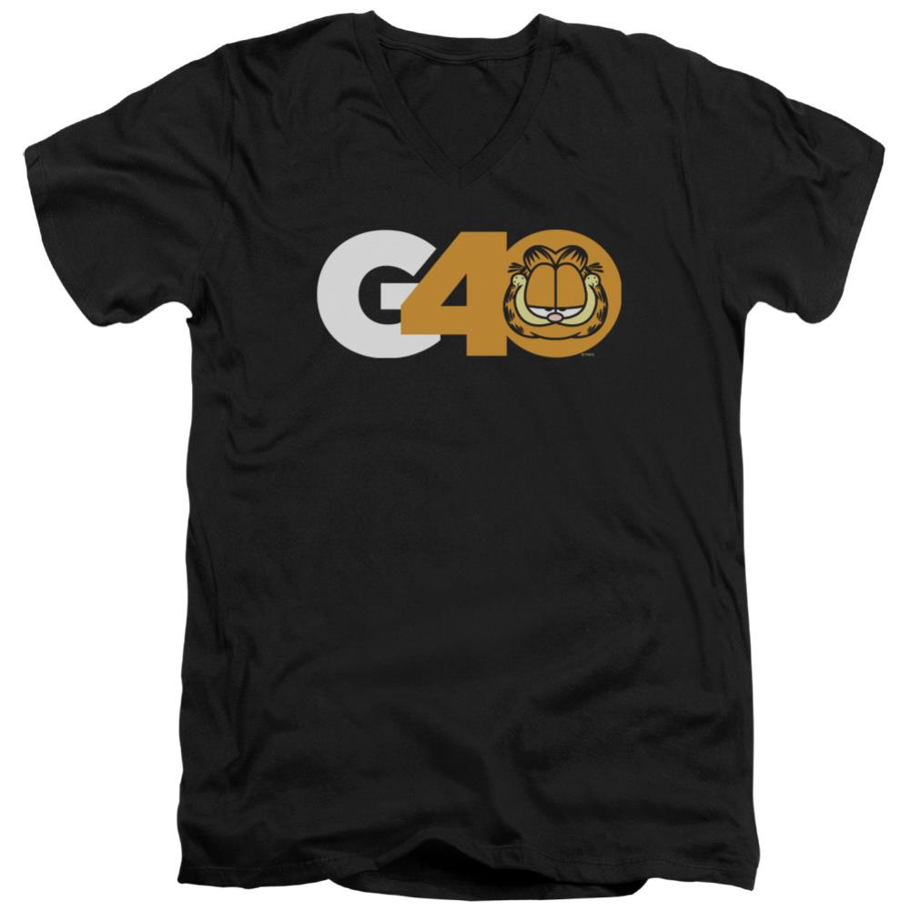 Garfield G40 Men's 30/1 Cotton Slim V-Neck T-Shirt