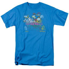 Garfield Garfield And Friends Men's 18/1 Cotton Short-Sleeve T-Shirt