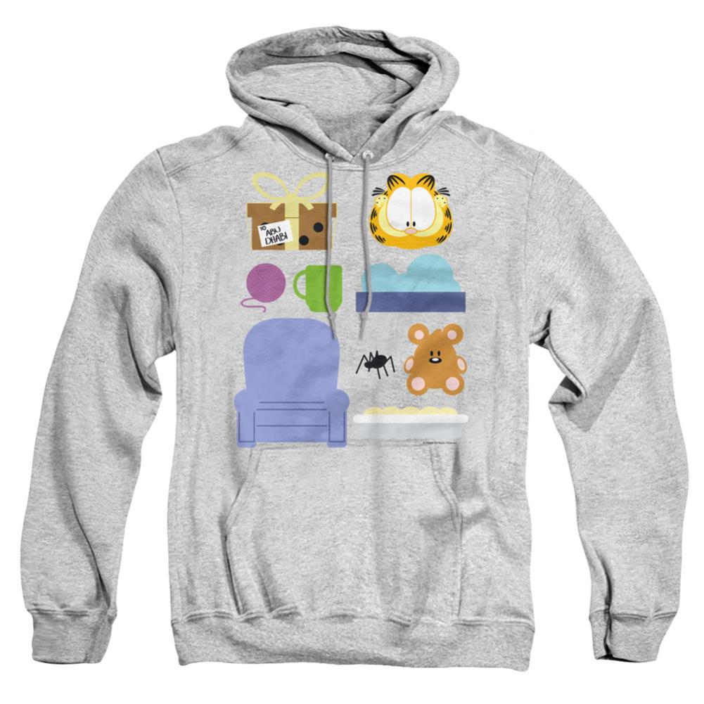 Garfield Gift Set Men's Pull-Over 75 25 Poly Hoodie