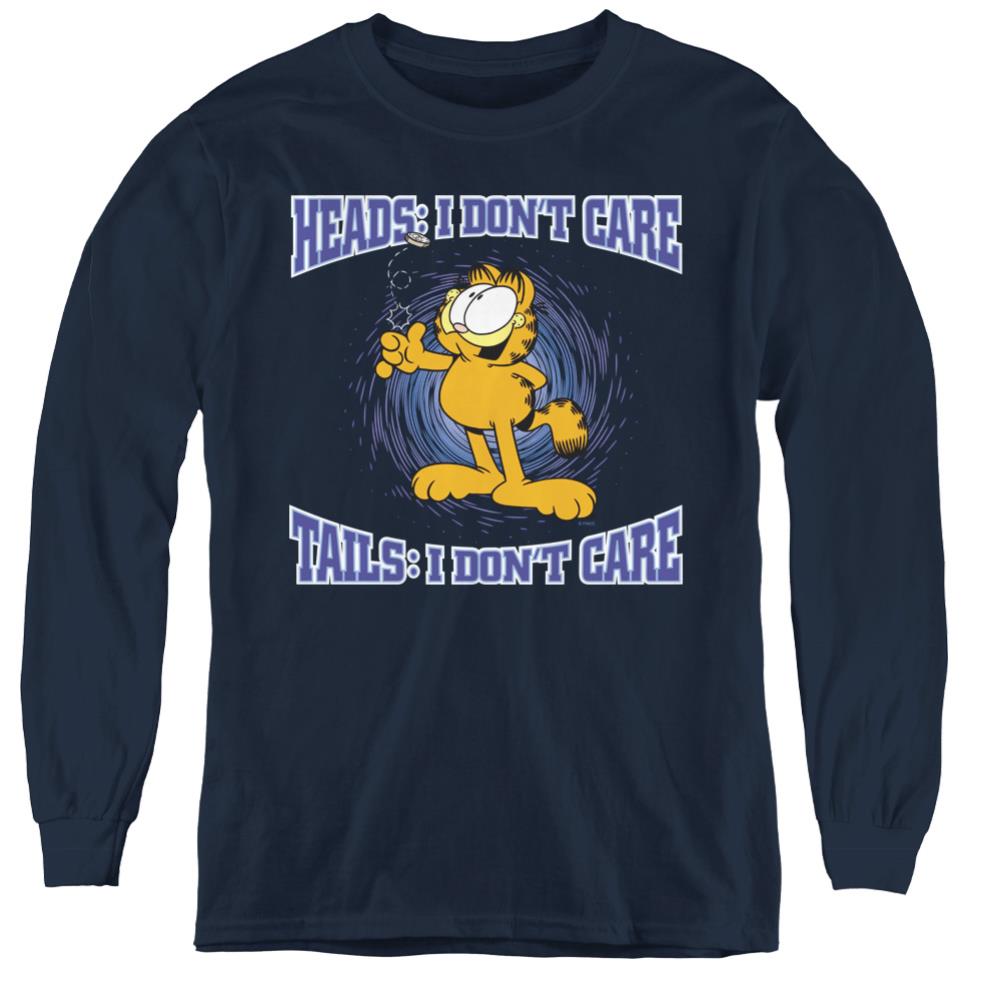 Garfield Heads Or Tails Youth Long-Sleeve T-Shirt