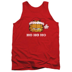 Garfield Ho Ho Ho Men's 18/1 Cotton Tank Top