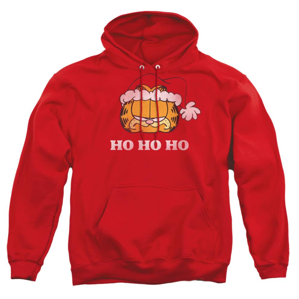 Garfield Ho Ho Ho Men's Pull-Over 75 25 Poly Hoodie