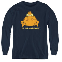 Garfield I Ate Your Honor Student Youth Long-Sleeve T-Shirt
