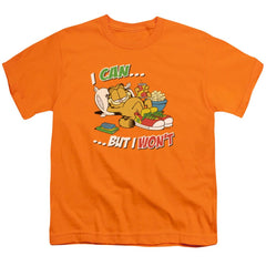 Garfield I Can... Youth 18/1 100% Cotton Short-Sleeve T-Shirt