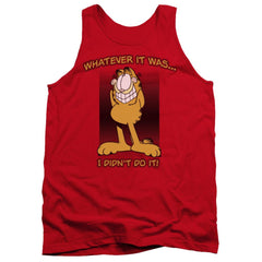 Garfield I Didnt Do It Men's 18/1 Cotton Tank Top