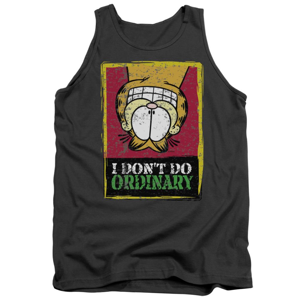 Garfield I Dont Do Ordinary Men's 18/1 Cotton Tank Top