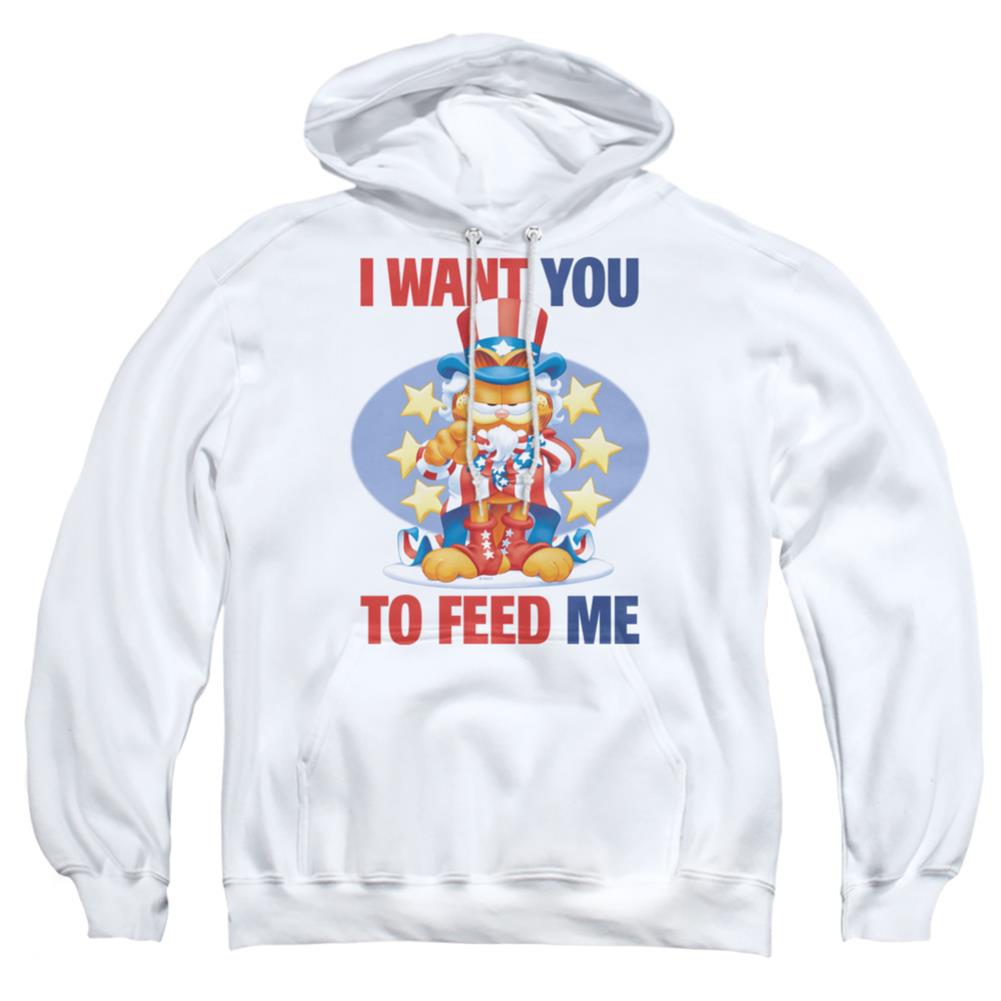 Garfield I Want You Men's Pull-Over 75 25 Poly Hoodie