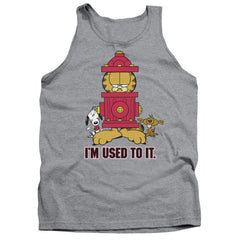 Garfield Im Used To It Men's 18/1 Cotton Tank Top