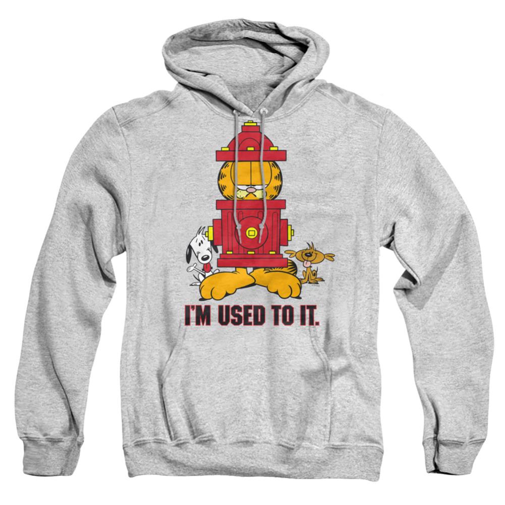 Garfield Im Used To It Men's Pull-Over 75 25 Poly Hoodie