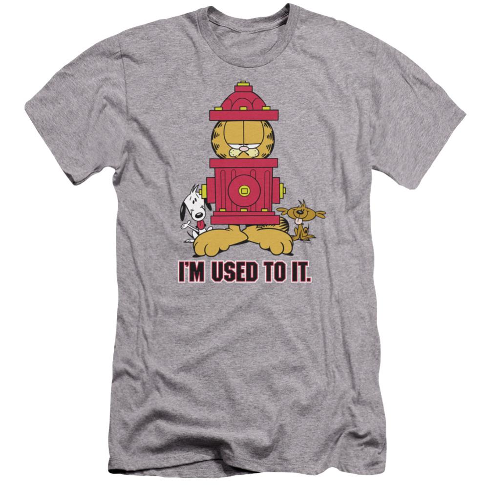 Garfield Im Used To It Men's Ultra-Soft 30/1 Cotton Slim Short-Sleeve T-Shirt