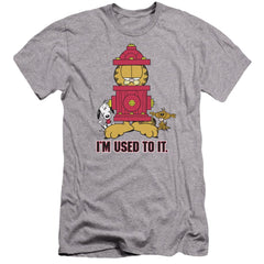 Garfield Im Used To It Men's Ultra-Soft 30/1 Cotton Slim Short-Sleeve T-Shirt
