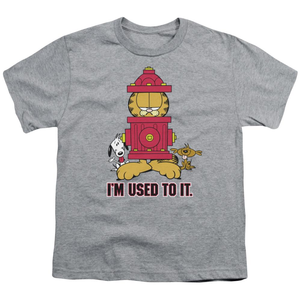 Garfield Im Used To It Youth 18/1 100% Cotton Short-Sleeve T-Shirt