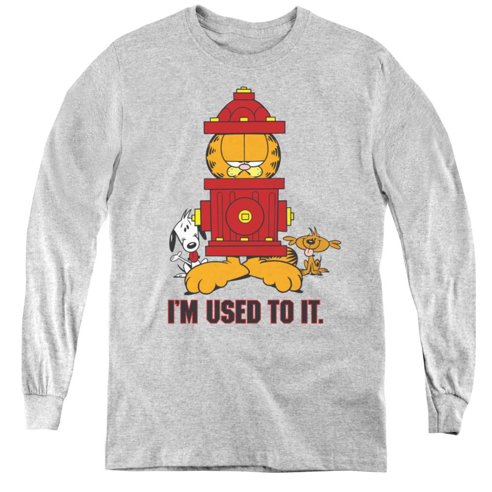 Garfield Im Used To It Youth Long-Sleeve T-Shirt