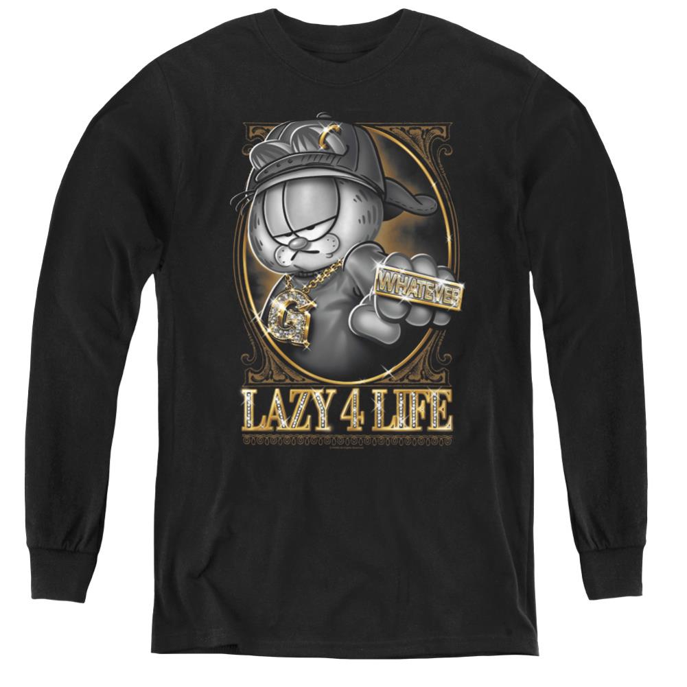 Garfield Lazy 4 Life Youth Long-Sleeve T-Shirt