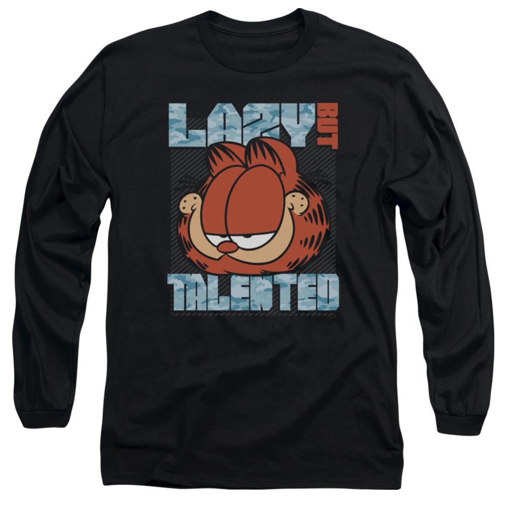 Garfield Lazy But Talented Men's 18/1 Cotton Long-Sleeve T-Shirt