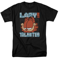 Garfield Lazy But Talented Men's 18/1 Cotton Short-Sleeve T-Shirt