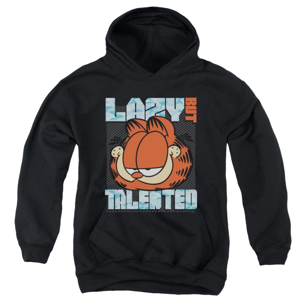 Garfield Lazy But Talented Youth Cotton Poly Pull-Over Hoodie