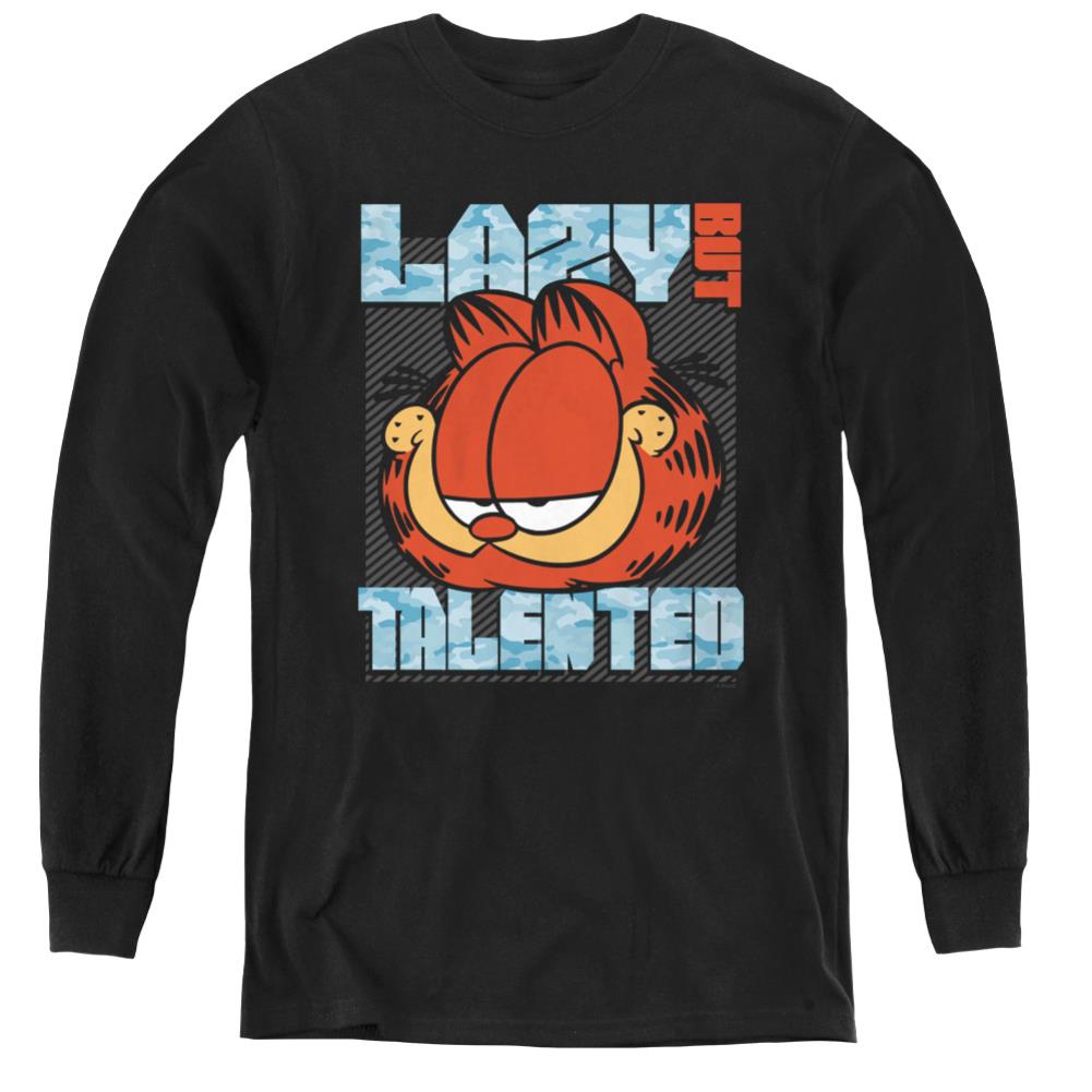 Garfield Lazy But Talented Youth Long-Sleeve T-Shirt