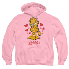 Garfield Lovable Men's Pull-Over 75 25 Poly Hoodie