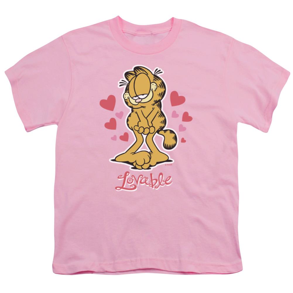 Garfield Lovable Youth 18/1 100% Cotton Short-Sleeve T-Shirt
