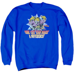 Garfield Make A Difference Men's Crewneck 50 50 Poly Long-Sleeve T-Shirt