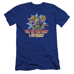 Garfield Make A Difference Men's Ultra-Soft 30/1 Cotton Slim Short-Sleeve T-Shirt