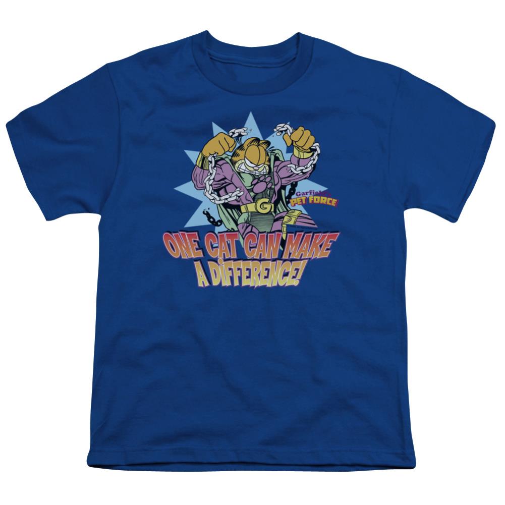 Garfield Make A Difference Youth 18/1 100% Cotton Short-Sleeve T-Shirt