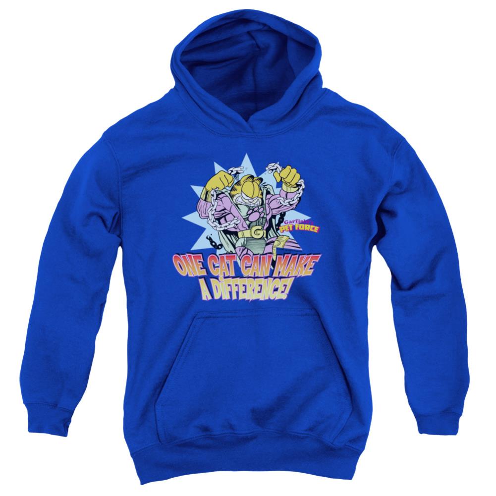 Garfield Make A Difference Youth Cotton Poly Pull-Over Hoodie