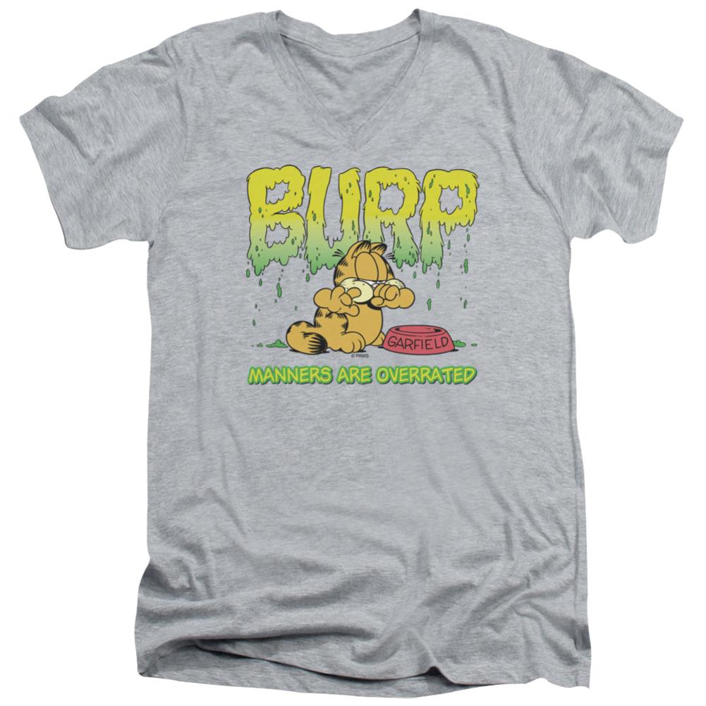 Garfield Manners Men's 30/1 Cotton Slim V-Neck T-Shirt