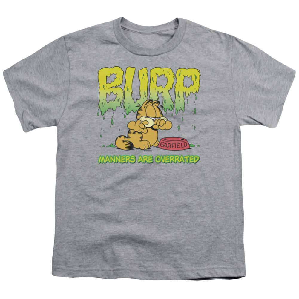 Garfield Manners Youth 18/1 100% Cotton Short-Sleeve T-Shirt
