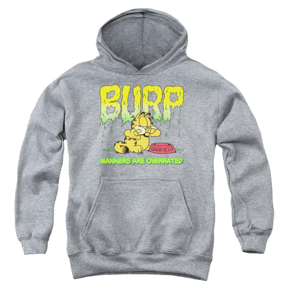 Garfield Manners Youth Cotton Poly Pull-Over Hoodie