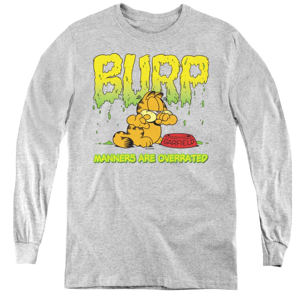 Garfield Manners Youth Long-Sleeve T-Shirt