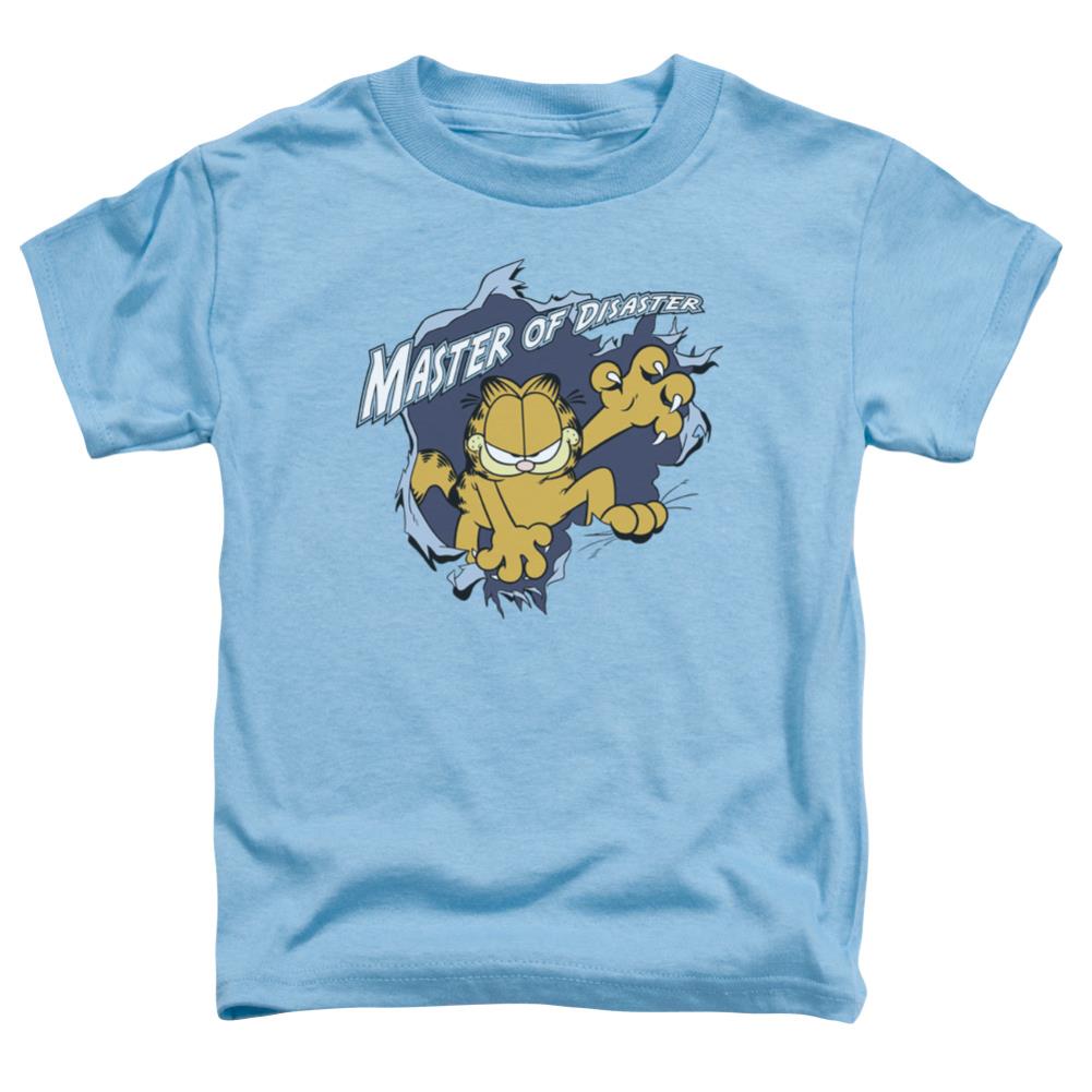 Garfield Master Of Disaster Toddler 18/1 Cotton Short-Sleeve T-Shirt