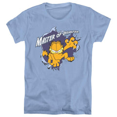 Garfield Master Of Disaster Women's 18/1 Cotton Short-Sleeve T-Shirt