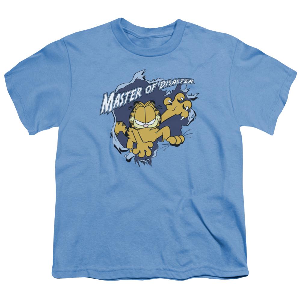 Garfield Master Of Disaster Youth 18/1 100% Cotton Short-Sleeve T-Shirt