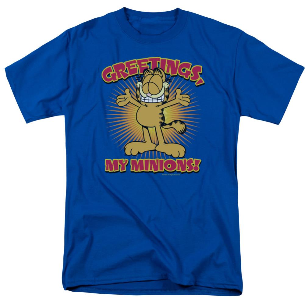 Garfield Minions Men's 18/1 Cotton Short-Sleeve T-Shirt