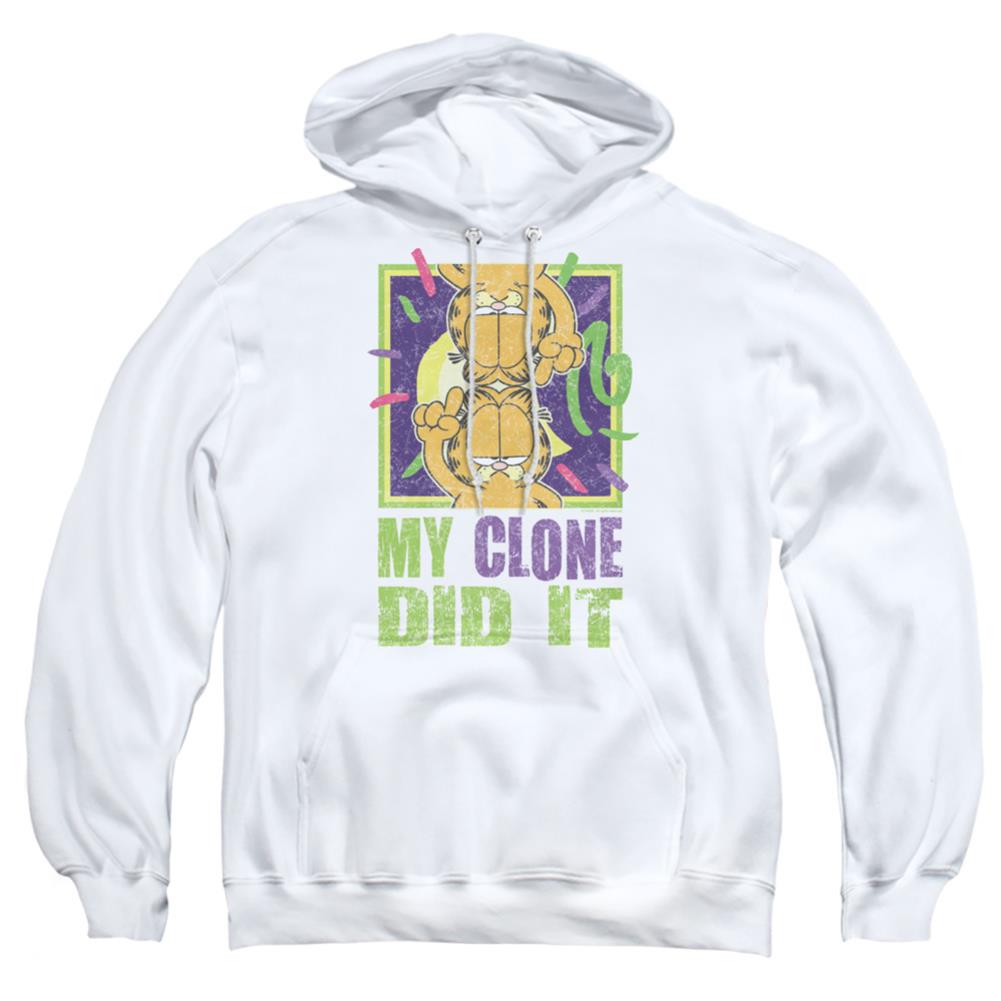 Garfield My Clone Did It Men's Pull-Over 75 25 Poly Hoodie
