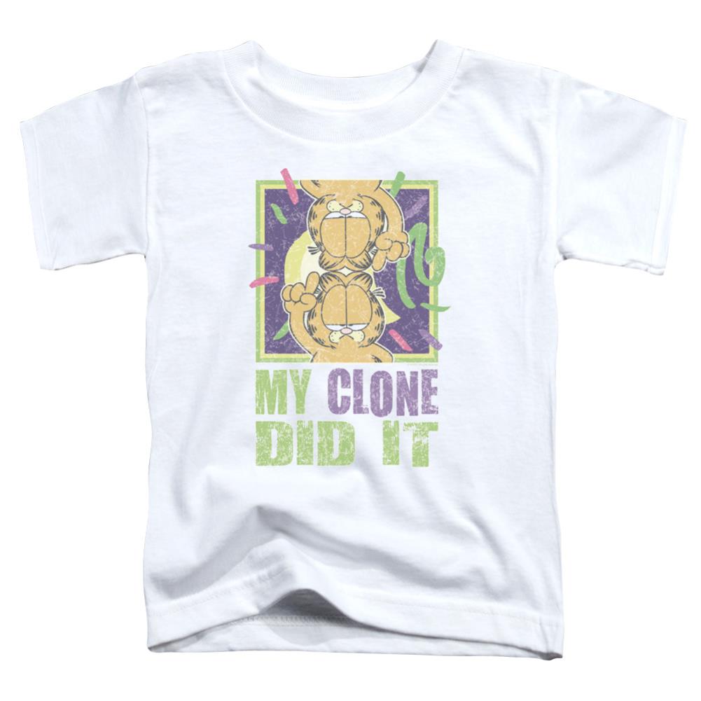Garfield My Clone Did It Toddler 18/1 Cotton Short-Sleeve T-Shirt