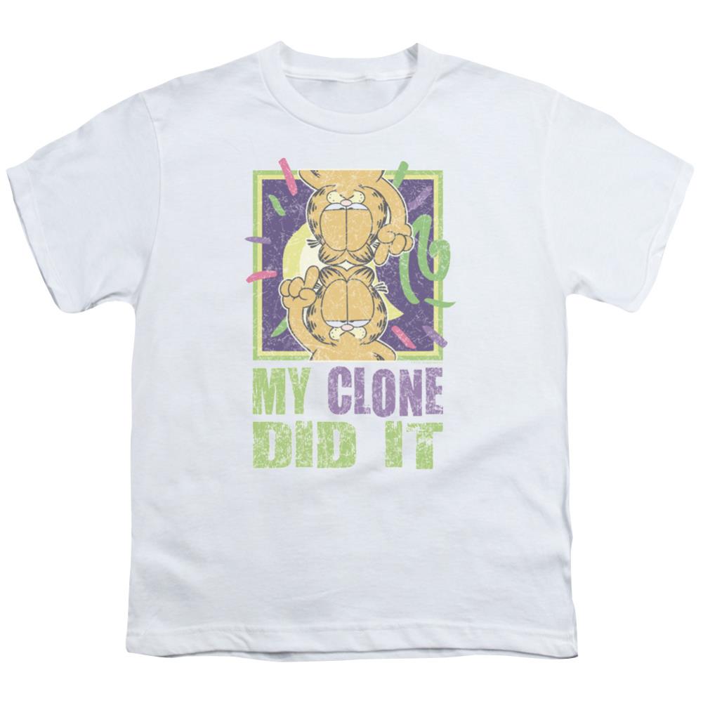 Garfield My Clone Did It Youth 18/1 100% Cotton Short-Sleeve T-Shirt