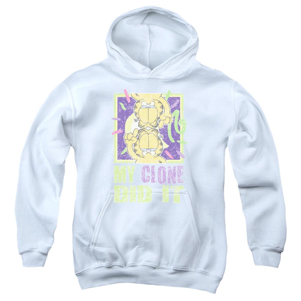 Garfield My Clone Did It Youth Cotton Poly Pull-Over Hoodie